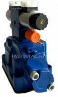 4WEH22D7X/6EW110N9S2K4 - Гидрораспределитель с электроуправлением Ду25 схема D (574А), напряжение W110, каналы управления X и Y - внешние