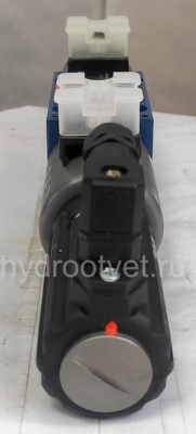 4WRE6W16-2X/G24K4/V - Пропорциональный распределитель с обратной связью по положению золотника без встроенной электроники Ду6, номинальный расход 16 л/мин, схема W