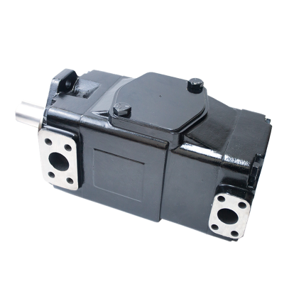 T67EC052B121R00A100 - Пластинчатый нерегулируемый двухпоточный насос серии T67EC с рабочим объемом 164,8+37 см3